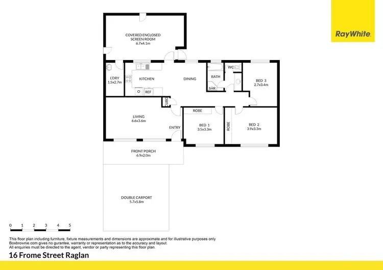 Floorplan of Homely house listing, 16 Frome Street, Raglan NSW 2795