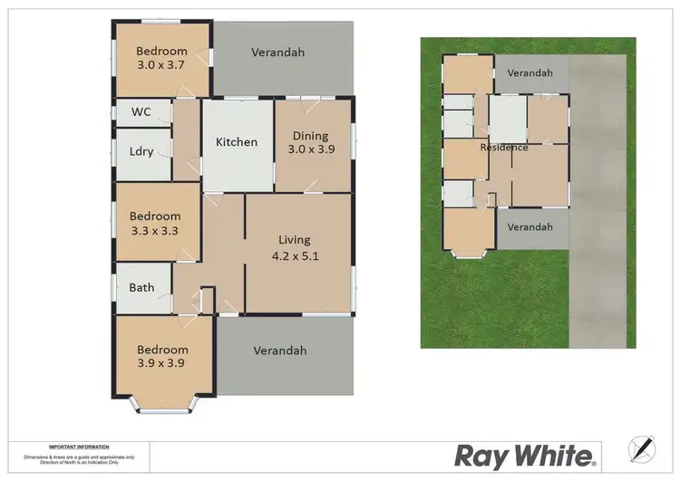 Floorplan of Homely house listing, 1 Cowper Street, Wallsend NSW 2287