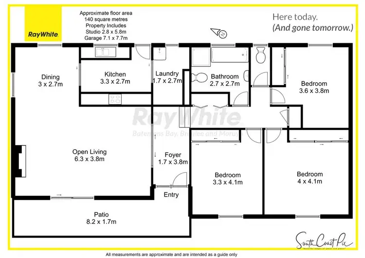 Floorplan of Homely house listing, 32 Moruya Street, Moruya NSW 2537