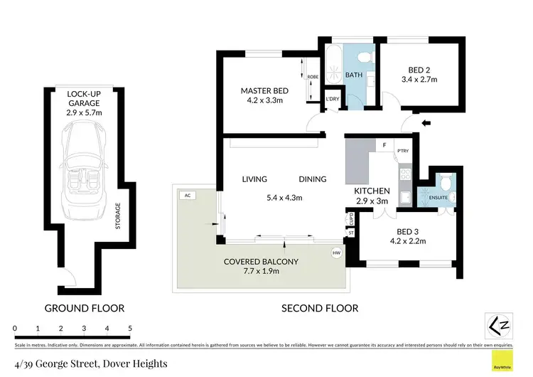 Floorplan of Homely apartment listing, 4/39 George Street, Dover Heights NSW 2030