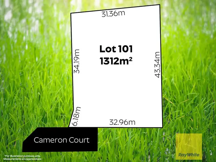 Floorplan of Homely land listing, Lot 101 Cameron Court, Encounter Bay SA 5211