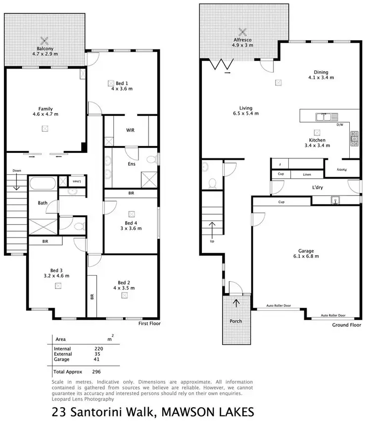 Floorplan of Homely house listing, 23 Santorini Walk, Mawson Lakes SA 5095