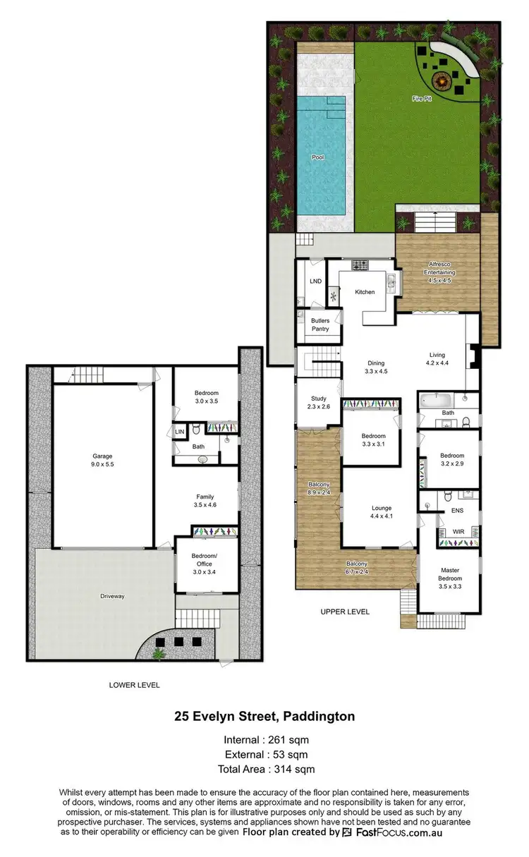 Floorplan of Homely house listing, 25 Evelyn Street, Paddington QLD 4064