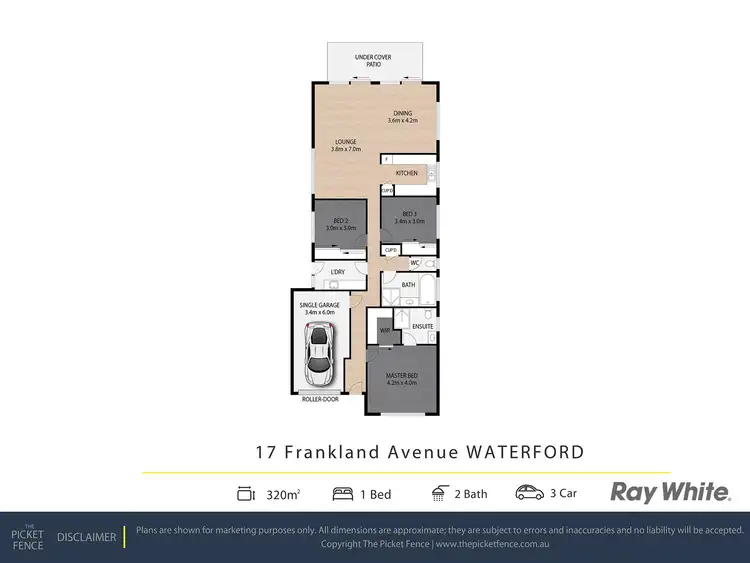 Floorplan of Homely house listing, 17 Frankland Avenue, Waterford QLD 4133