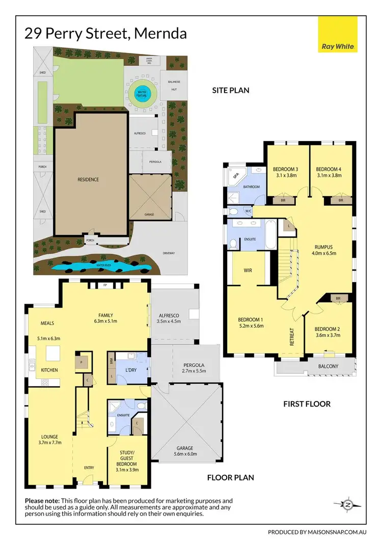 Floorplan of Homely house listing, 29 Perry Street, Mernda VIC 3754