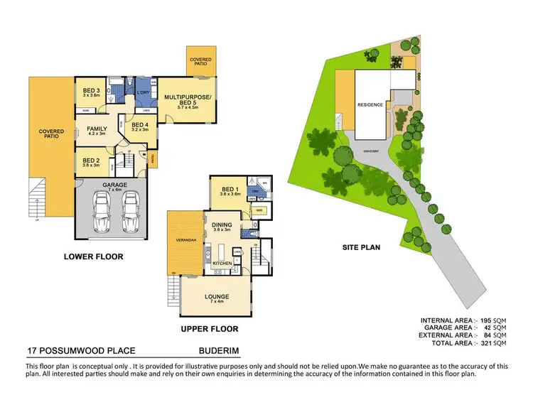 Floorplan of Homely house listing, 17 Possumwood Place, Buderim QLD 4556