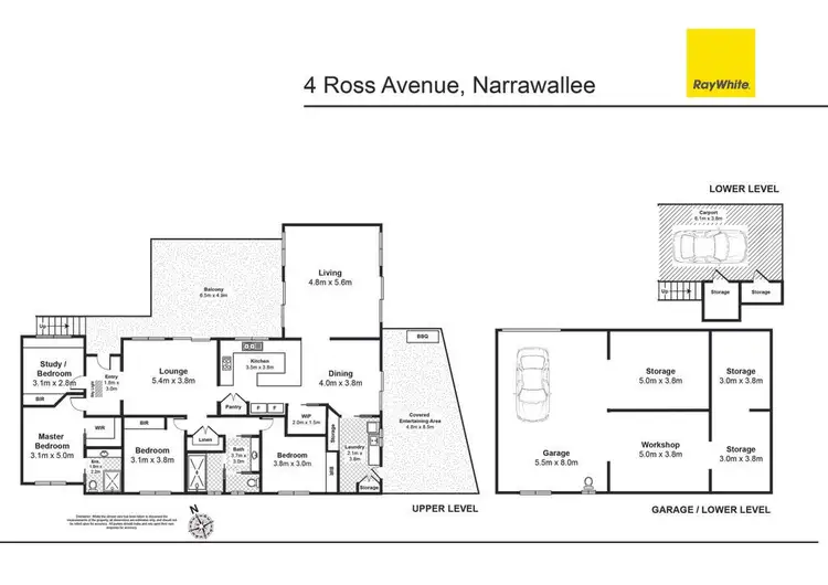 Floorplan of Homely house listing, 4 Ross Avenue, Narrawallee NSW 2539