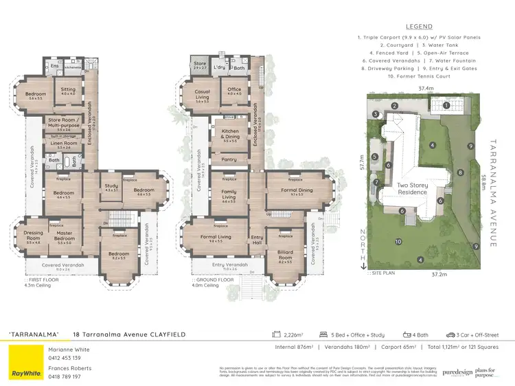 Floorplan of Homely house listing, 18 Tarranalma Avenue, Clayfield QLD 4011