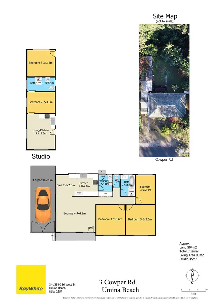 Floorplan of Homely house listing, 3 Cowper Road, Umina Beach NSW 2257
