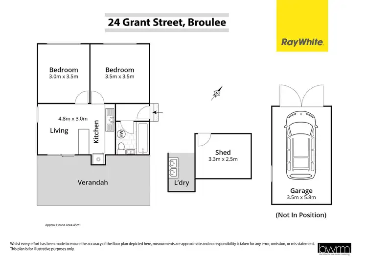 Floorplan of Homely house listing, 24 Grant Street, Broulee NSW 2537