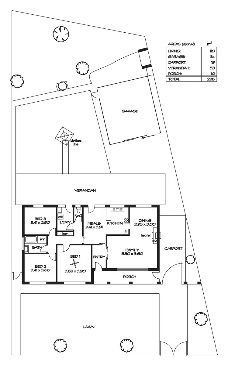 Floorplan of Homely house listing, 74 Parallel Avenue, Salisbury North SA 5108