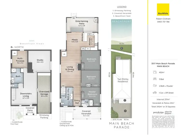 Floorplan of Homely house listing, 3517 Main Beach Parade, Main Beach QLD 4217