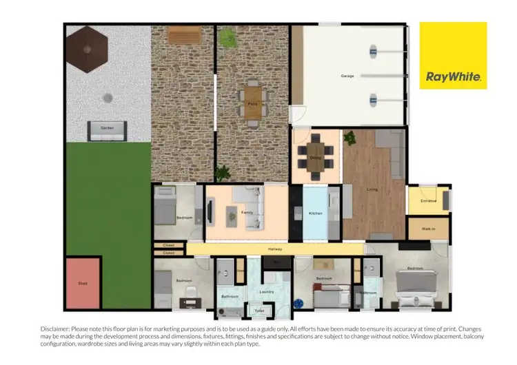 Floorplan of Homely house listing, 66 Dove Tree Crescent, Sinnamon Park QLD 4073