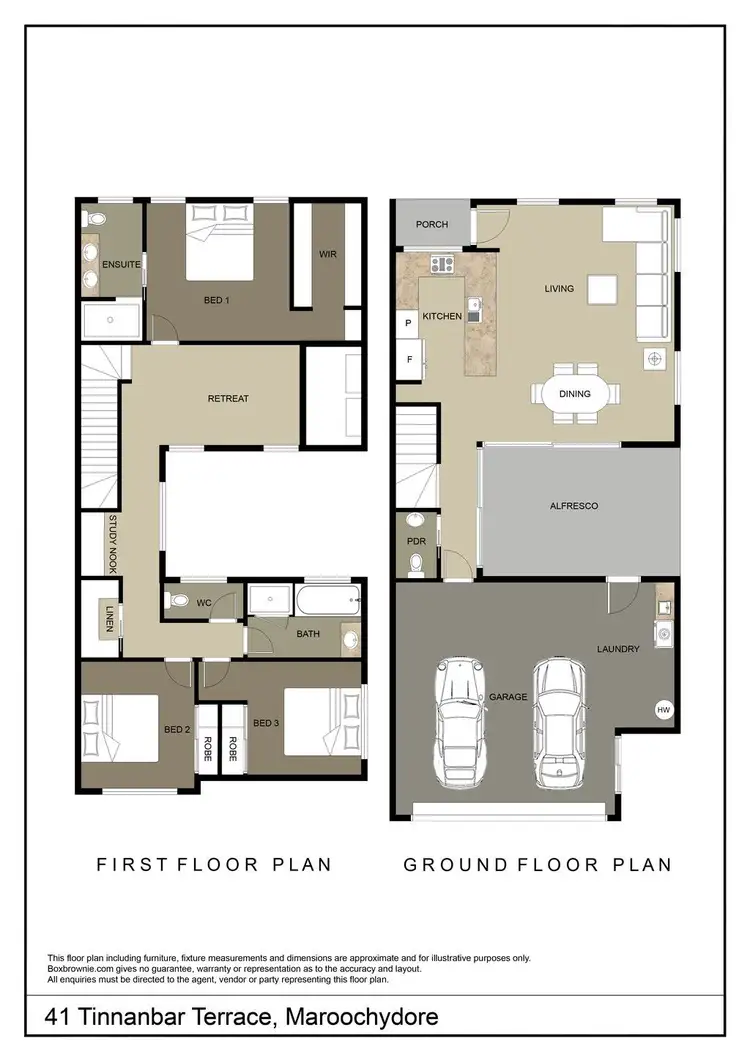 Floorplan of Homely house listing, 41 Tinnanbar Terrace, Maroochydore QLD 4558