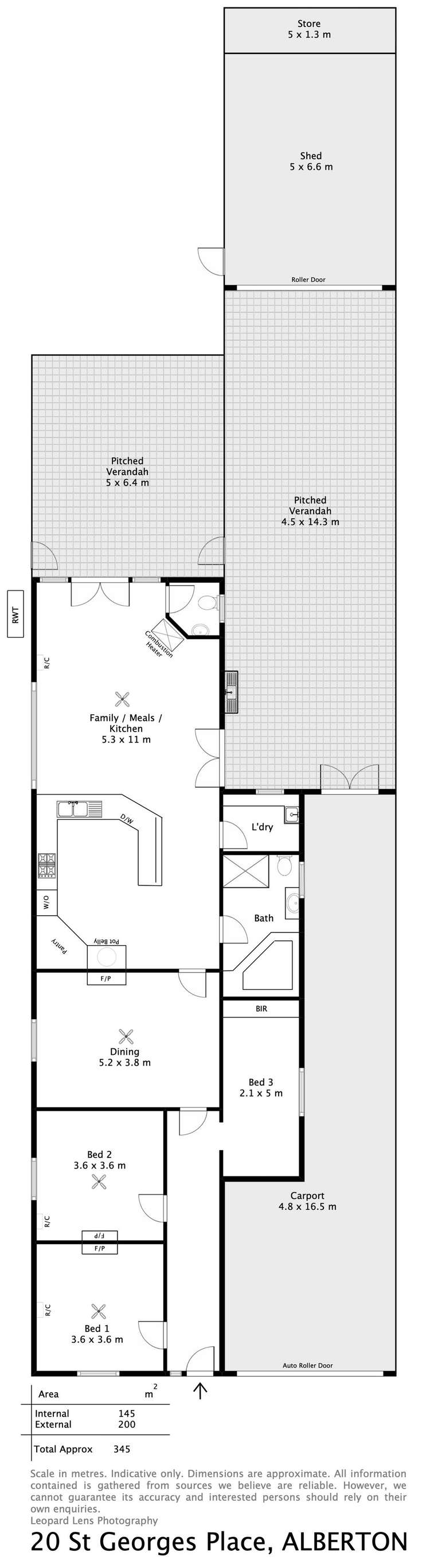 Floorplan of Homely house listing, 20 St Georges Place, Alberton SA 5014