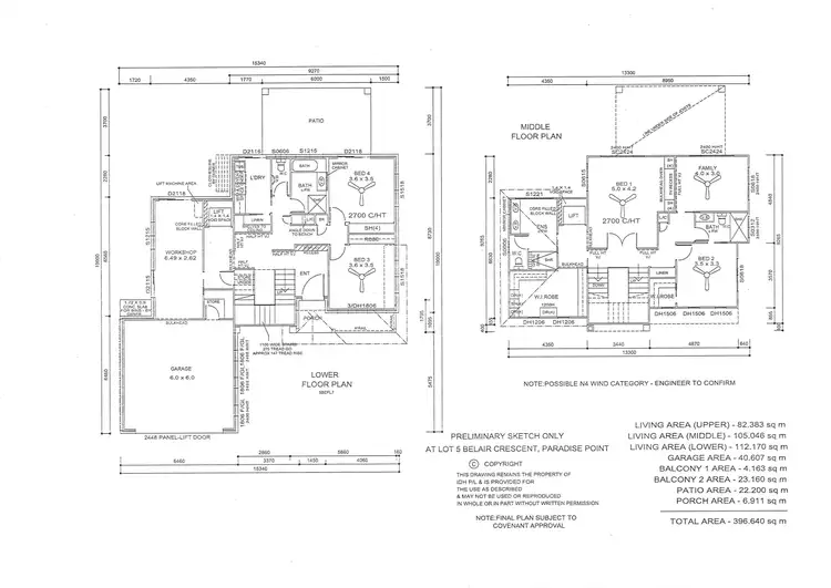 Floorplan of Homely house listing, 10 Belair Crescent, Paradise Point QLD 4216