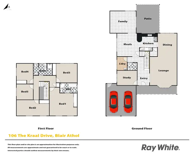 Floorplan of Homely house listing, 106 The Kraal Drive, Blair Athol NSW 2560