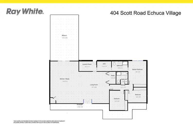 Floorplan of Homely rural property listing, 404 Scott Road, Echuca VIC 3564