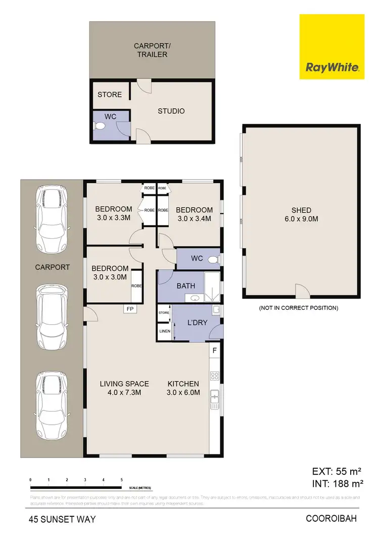 Floorplan of Homely house listing, 45 Sunset Way, Cooroibah QLD 4565