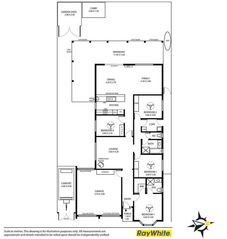Floorplan of Homely house listing, 37 Currency Creek Road, Goolwa North SA 5214