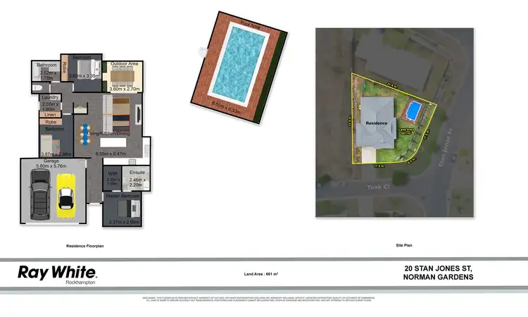 Floorplan of Homely house listing, 20 Stan Jones Street, Norman Gardens QLD 4701