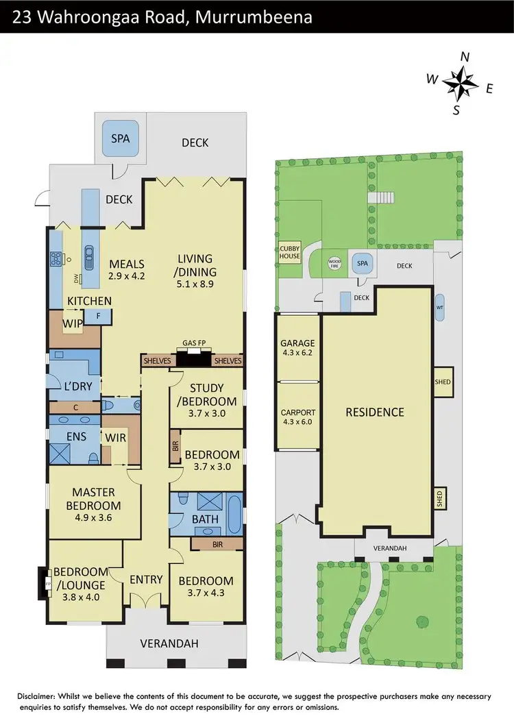Floorplan of Homely house listing, 23 Wahroongaa Road, Murrumbeena VIC 3163