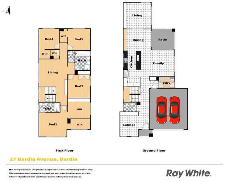 Floorplan of Homely house listing, 27 Bardia Avenue, Bardia NSW 2565