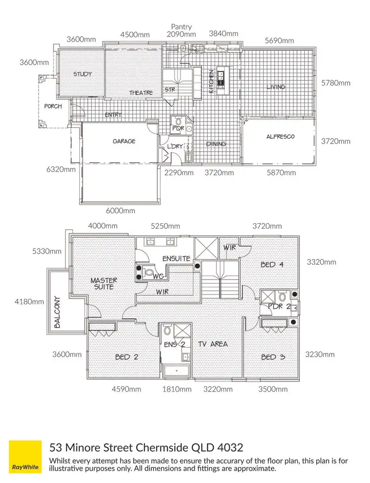 Floorplan of Homely house listing, 53 Minore Street, Chermside QLD 4032