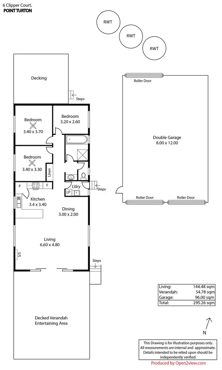 Floorplan of Homely house listing, 6 Clipper Court, Point Turton SA 5575