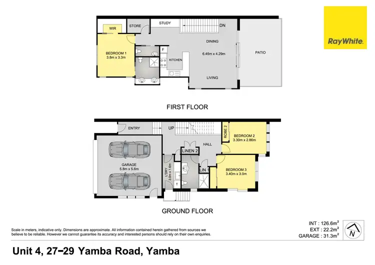 Floorplan of Homely unit listing, 29/27-29 Yamba Road, Yamba NSW 2464