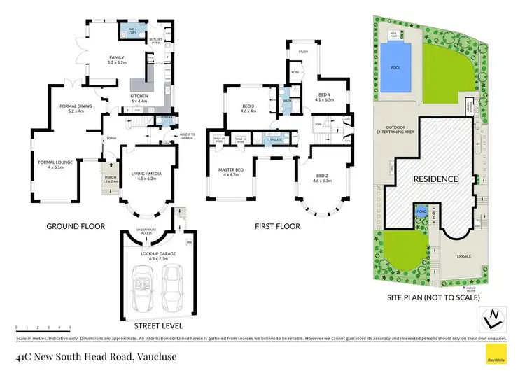 Floorplan of Homely house listing, 41C New South Head Road, Vaucluse NSW 2030