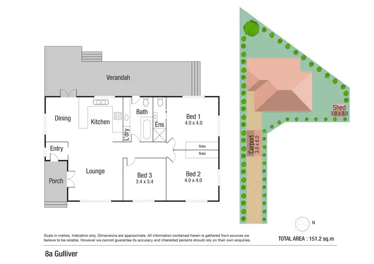 Floorplan of Homely house listing, 8A Gulliver Street, Mundingburra QLD 4812