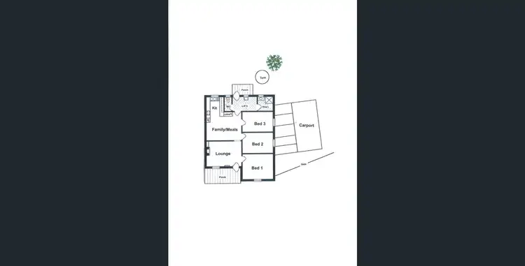 Floorplan of Homely house listing, 10 Bacton Street, Evanston SA 5116