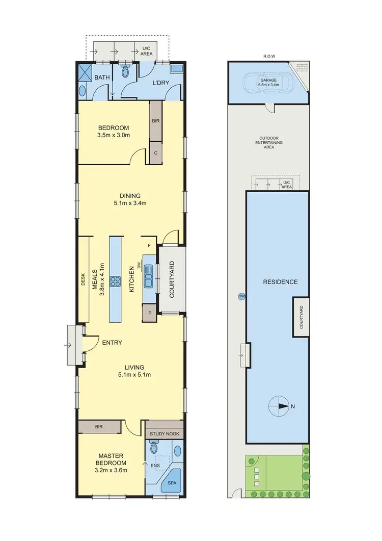Floorplan of Homely house listing, 2 Beckwith Street, Coburg VIC 3058