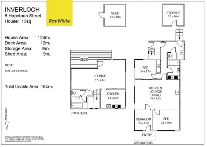 Floorplan of Homely house listing, 8 Hopetoun Street, Inverloch VIC 3996