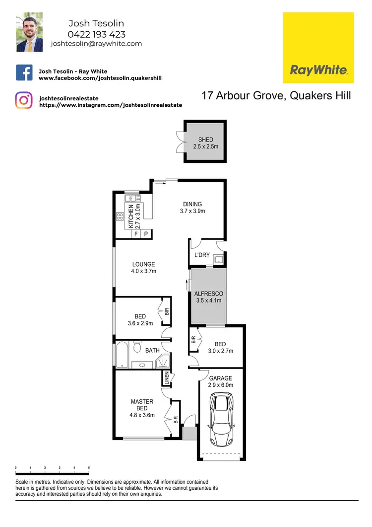 Floorplan of Homely house listing, 17 Arbour Grove, Quakers Hill NSW 2763