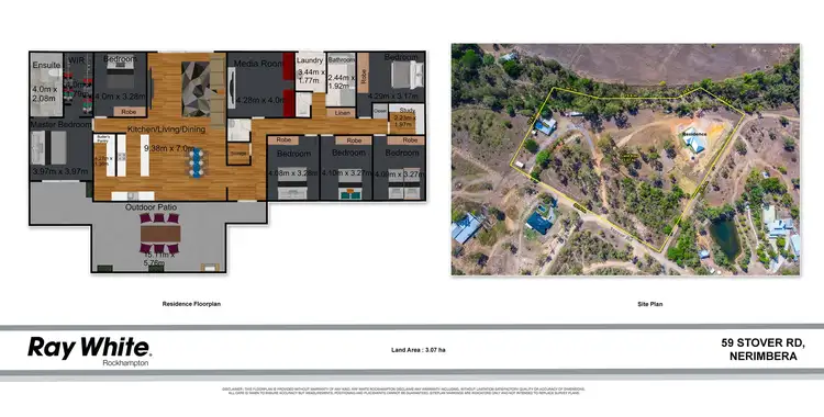 Floorplan of Homely house listing, 59 Stover Road, Nerimbera QLD 4701