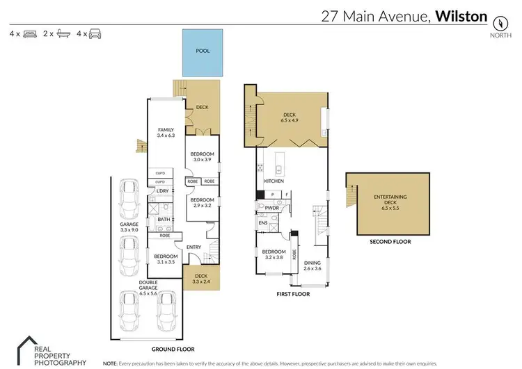 Floorplan of Homely house listing, 27 Main Avenue, Wilston QLD 4051
