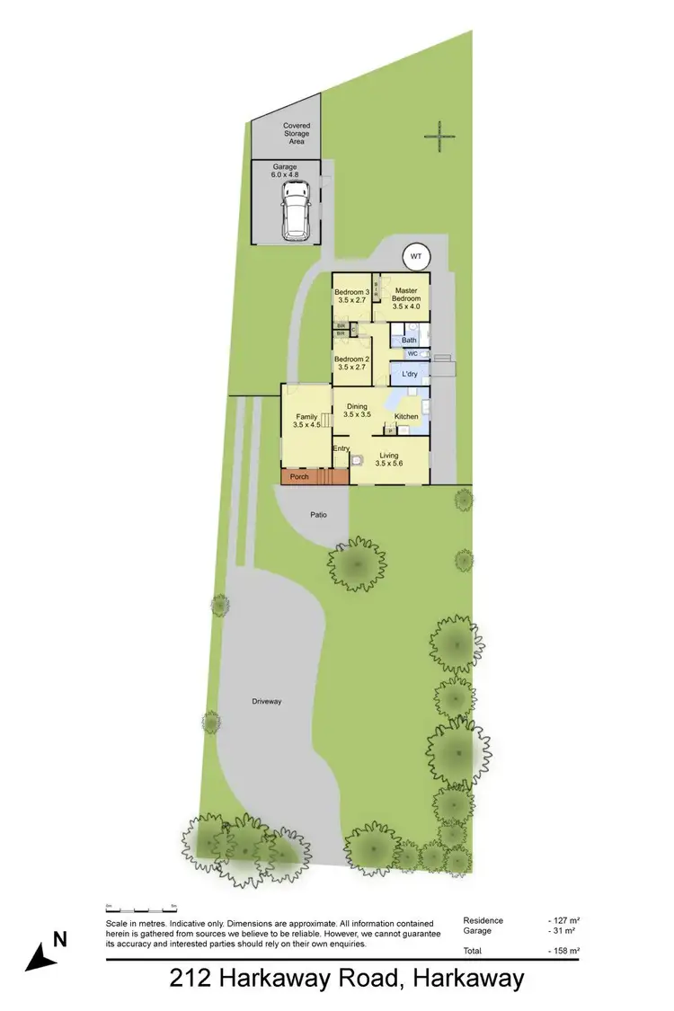 Floorplan of Homely house listing, 212 Harkaway Road, Harkaway VIC 3806