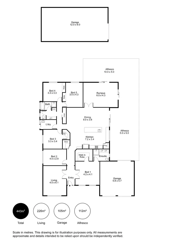 Floorplan of Homely house listing, 7 Pendolino Road, Virginia SA 5120
