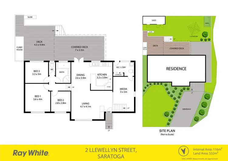 Floorplan of Homely house listing, 2 Llewellyn Street, Saratoga NSW 2251