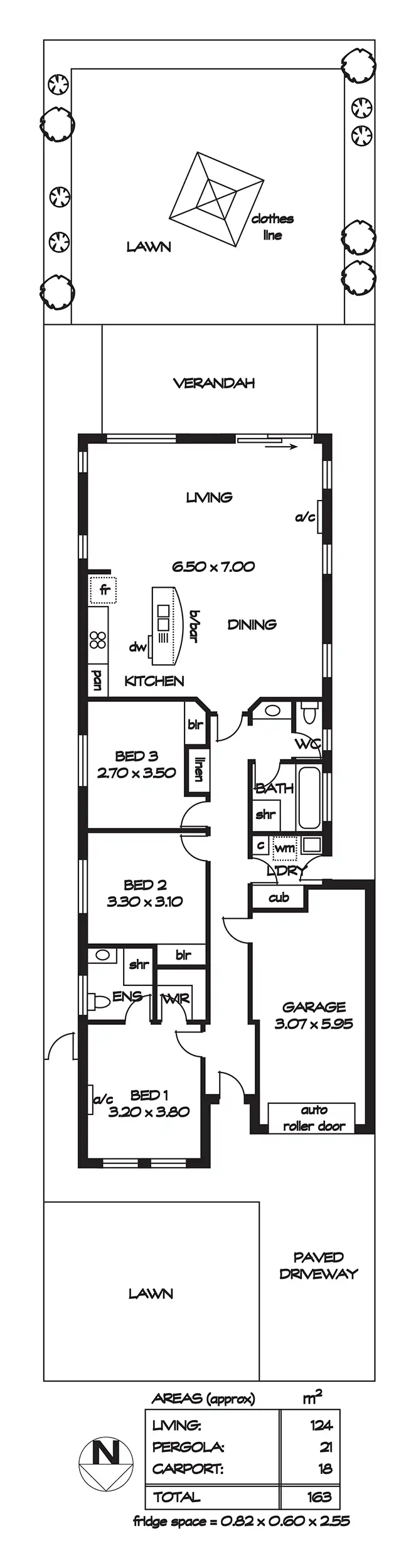 Floorplan of Homely house listing, 31 Leander Crescent, Greenacres SA 5086
