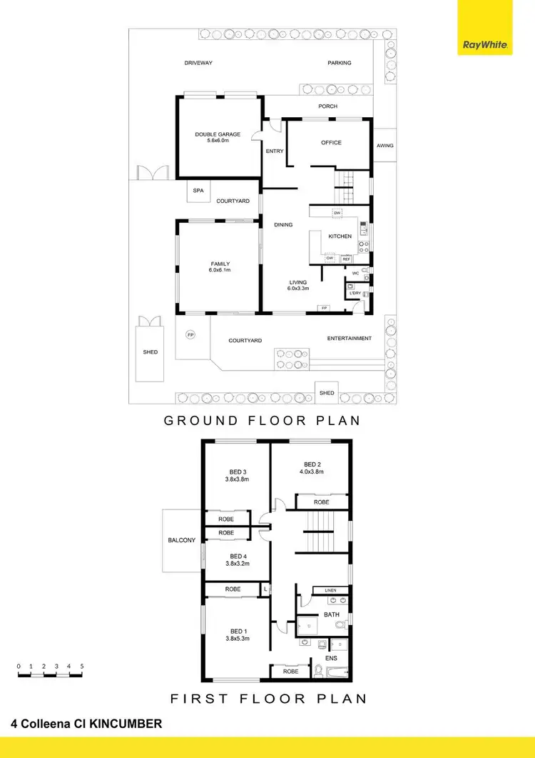 Floorplan of Homely house listing, 4 Colleena Close, Kincumber NSW 2251