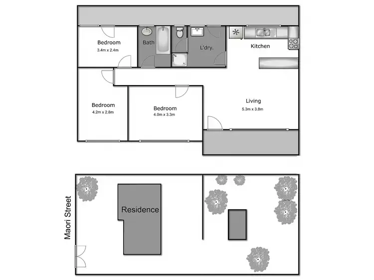 Floorplan of Homely house listing, 6 Maori Street, Rye VIC 3941