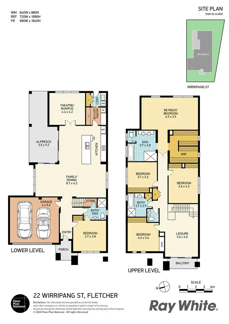 Floorplan of Homely house listing, 22 Wirripang Street, Fletcher NSW 2287