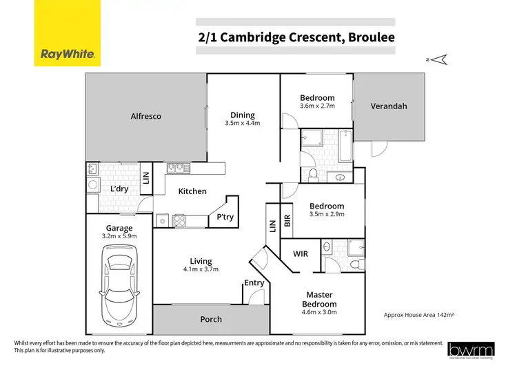 Floorplan of Homely house listing, 2/1 Cambridge Crescent, Broulee NSW 2537