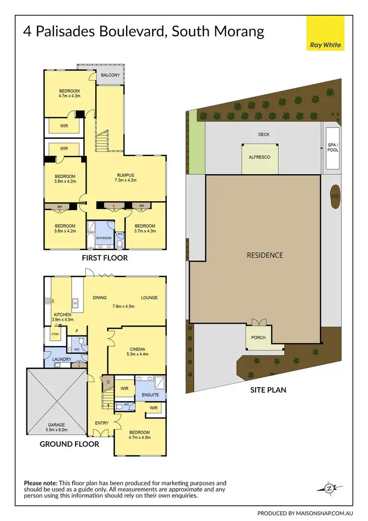Floorplan of Homely house listing, 4 Palisades Boulevard, South Morang VIC 3752