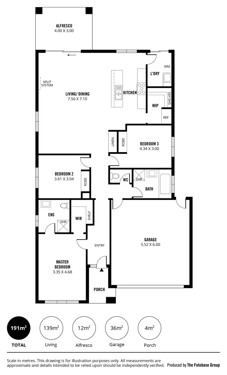 Floorplan of Homely house listing, 275 Fradd East Road, Munno Para West SA 5115