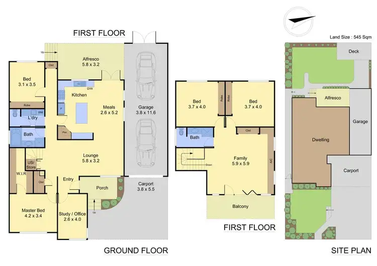 Floorplan of Homely house listing, 15 Elwers Street, Watsonia North VIC 3087