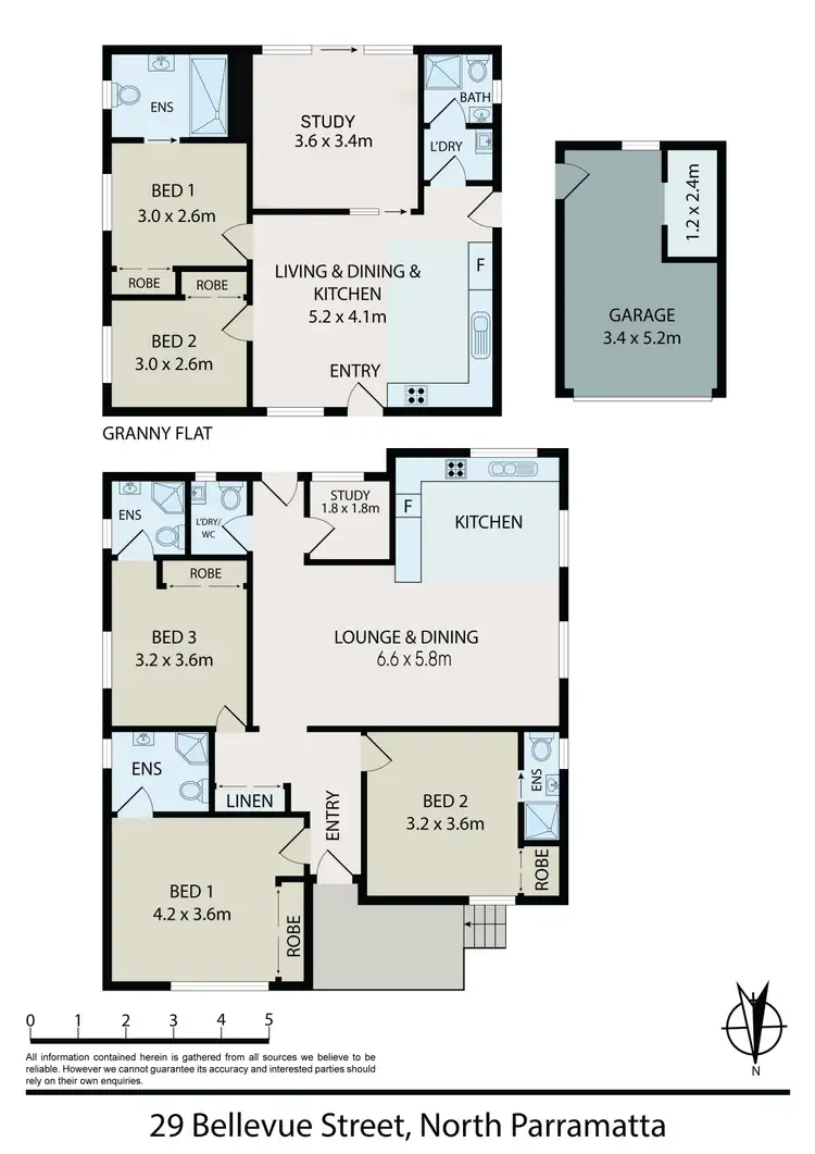 Floorplan of Homely house listing, 29 Bellevue Street, North Parramatta NSW 2151